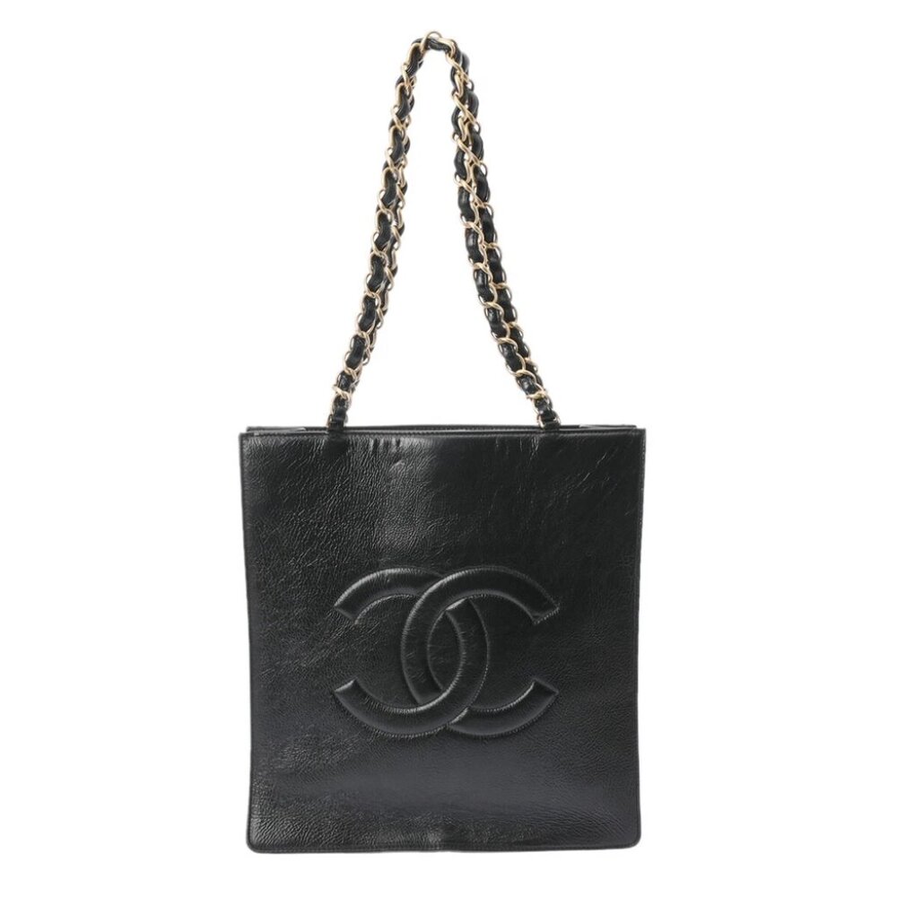 CHANEL Chain tote Black/Noir tote bag